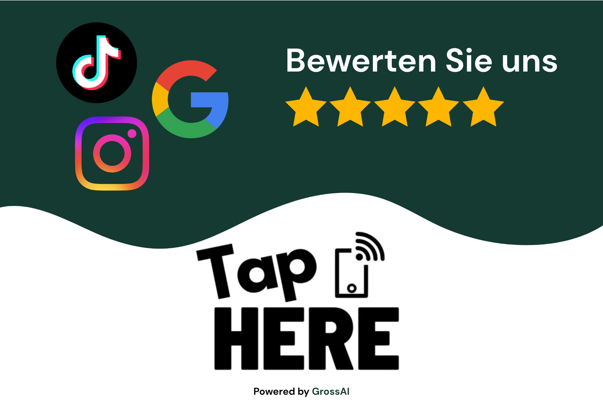 NFC Google Review Card – Tap here